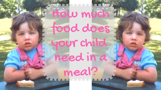 Food Servings for Children