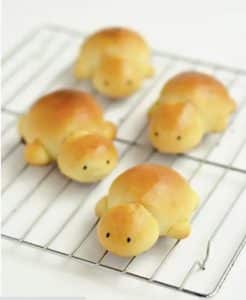Fun animal shaped bread